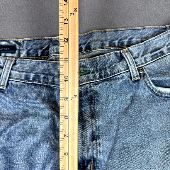 Tommy Hilfiger Jeans Mens Sz 36x30 Custom Straight Denim Pants Streetwear - Picture 6 of 12